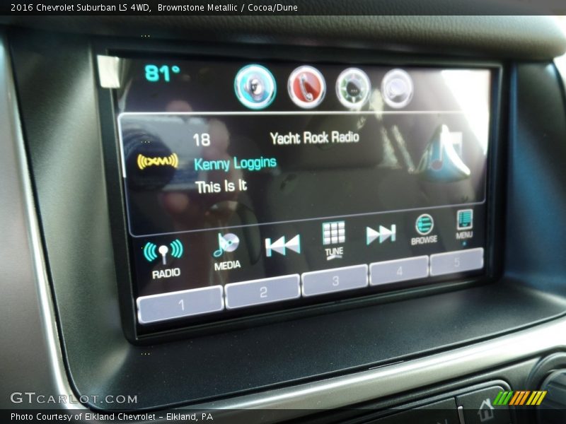 Brownstone Metallic / Cocoa/Dune 2016 Chevrolet Suburban LS 4WD