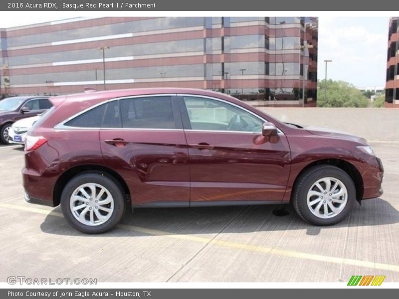 Basque Red Pearl II / Parchment 2016 Acura RDX