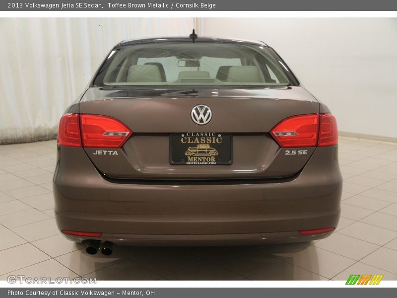 Toffee Brown Metallic / Cornsilk Beige 2013 Volkswagen Jetta SE Sedan