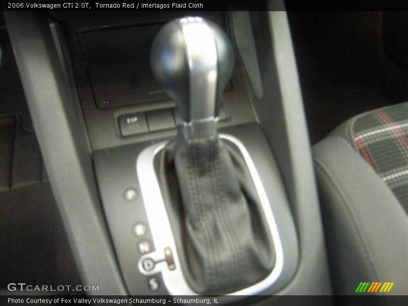 Tornado Red / Interlagos Plaid Cloth 2006 Volkswagen GTI 2.0T