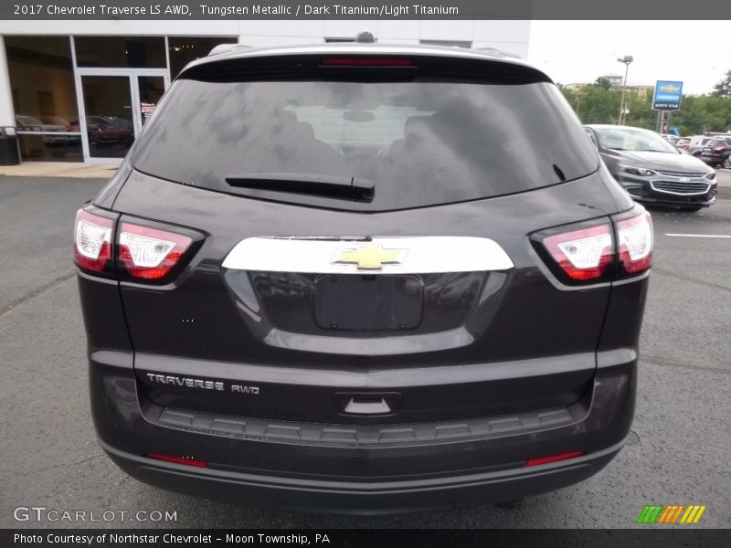Tungsten Metallic / Dark Titanium/Light Titanium 2017 Chevrolet Traverse LS AWD
