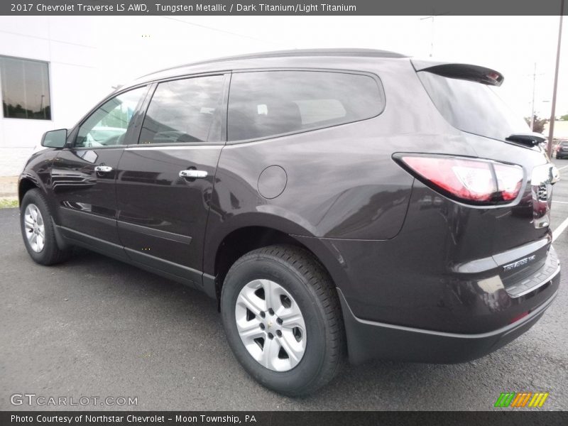 Tungsten Metallic / Dark Titanium/Light Titanium 2017 Chevrolet Traverse LS AWD