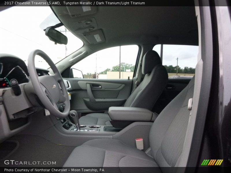 Tungsten Metallic / Dark Titanium/Light Titanium 2017 Chevrolet Traverse LS AWD