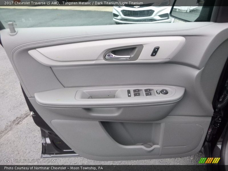 Tungsten Metallic / Dark Titanium/Light Titanium 2017 Chevrolet Traverse LS AWD