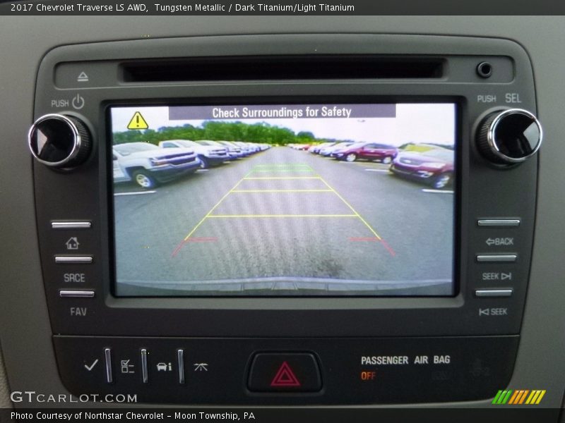 Tungsten Metallic / Dark Titanium/Light Titanium 2017 Chevrolet Traverse LS AWD