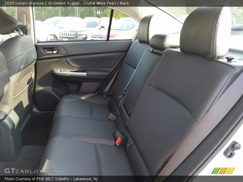 Crystal White Pearl / Black 2016 Subaru Impreza 2.0i Limited 4-door
