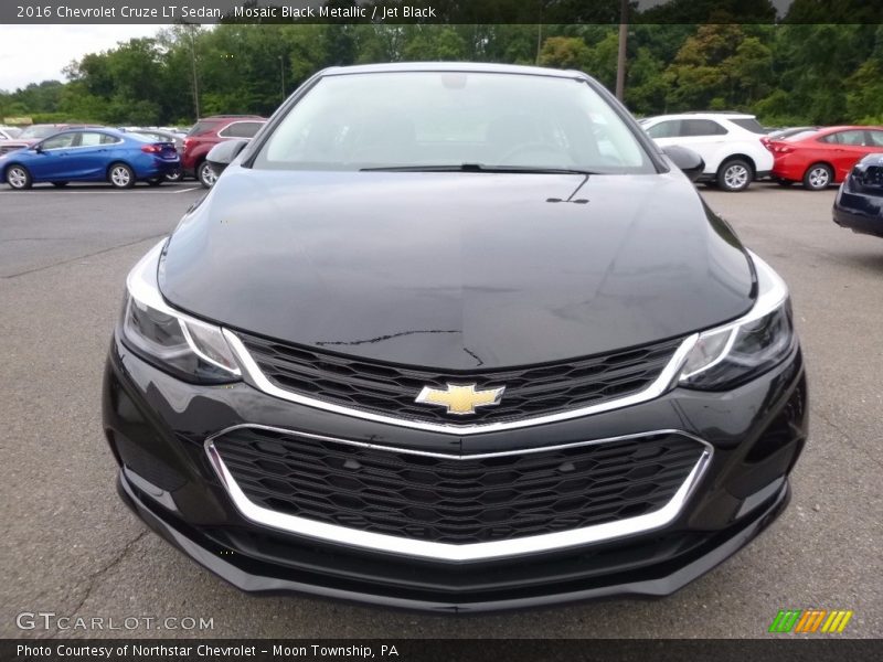 Mosaic Black Metallic / Jet Black 2016 Chevrolet Cruze LT Sedan
