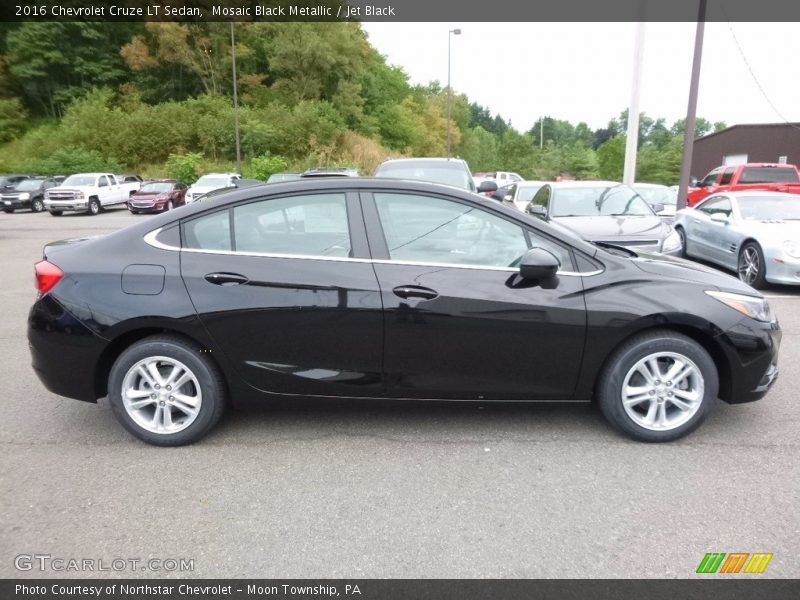 Mosaic Black Metallic / Jet Black 2016 Chevrolet Cruze LT Sedan