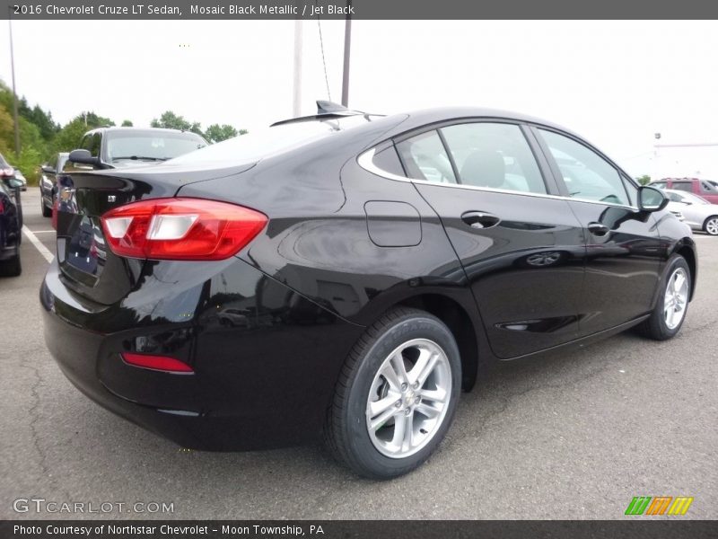 Mosaic Black Metallic / Jet Black 2016 Chevrolet Cruze LT Sedan