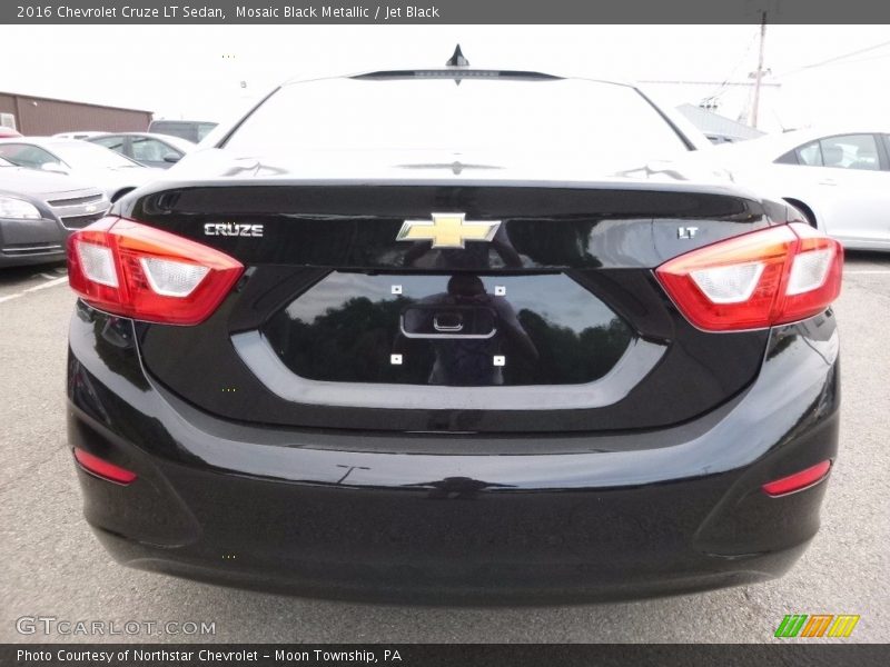 Mosaic Black Metallic / Jet Black 2016 Chevrolet Cruze LT Sedan