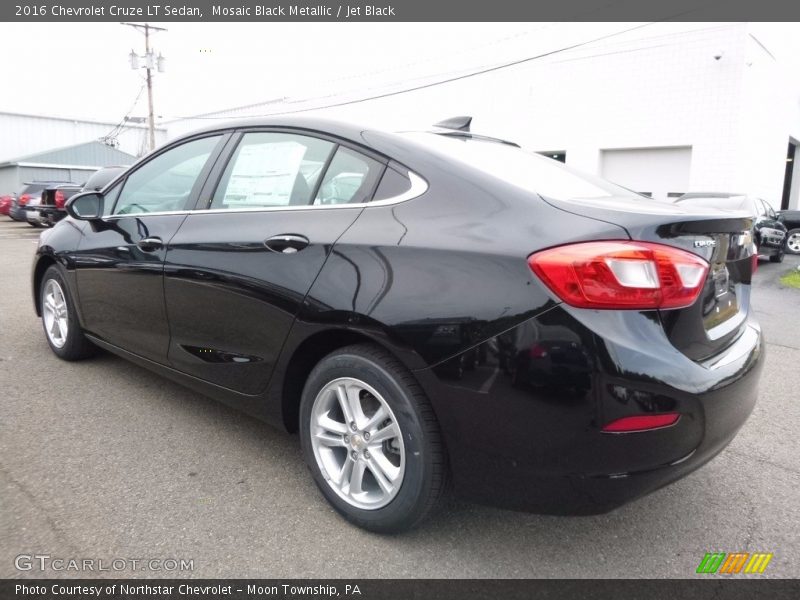 Mosaic Black Metallic / Jet Black 2016 Chevrolet Cruze LT Sedan
