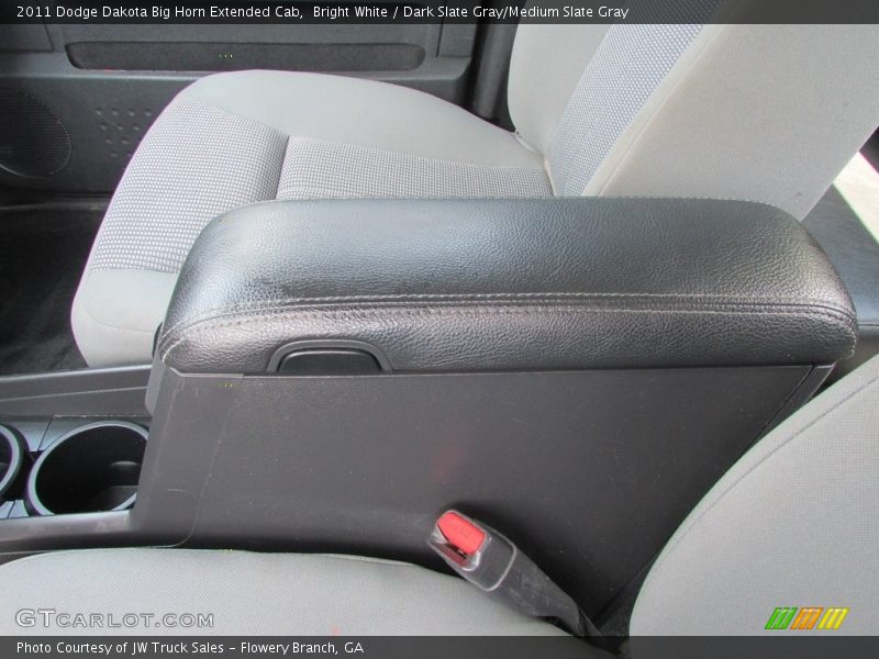 Bright White / Dark Slate Gray/Medium Slate Gray 2011 Dodge Dakota Big Horn Extended Cab