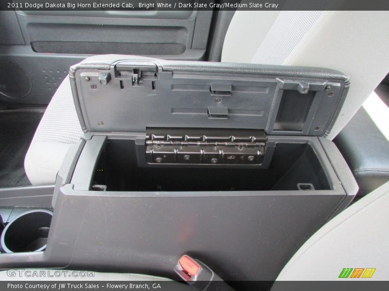 Bright White / Dark Slate Gray/Medium Slate Gray 2011 Dodge Dakota Big Horn Extended Cab
