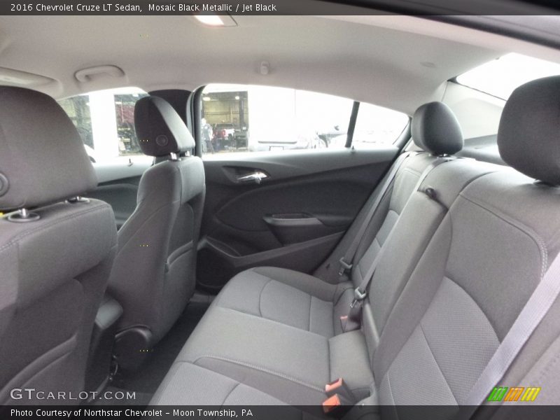 Mosaic Black Metallic / Jet Black 2016 Chevrolet Cruze LT Sedan