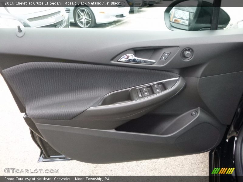 Mosaic Black Metallic / Jet Black 2016 Chevrolet Cruze LT Sedan