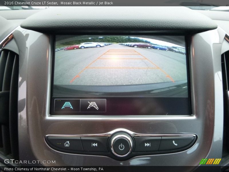 Mosaic Black Metallic / Jet Black 2016 Chevrolet Cruze LT Sedan