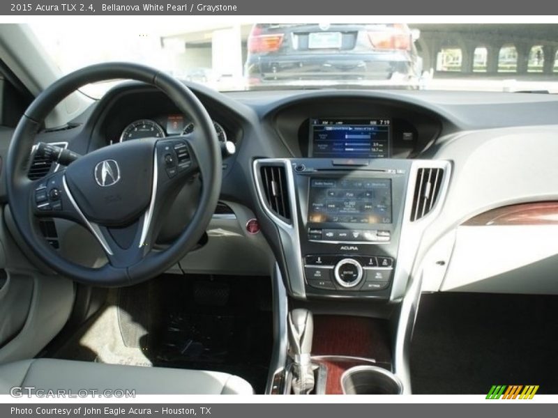 Bellanova White Pearl / Graystone 2015 Acura TLX 2.4