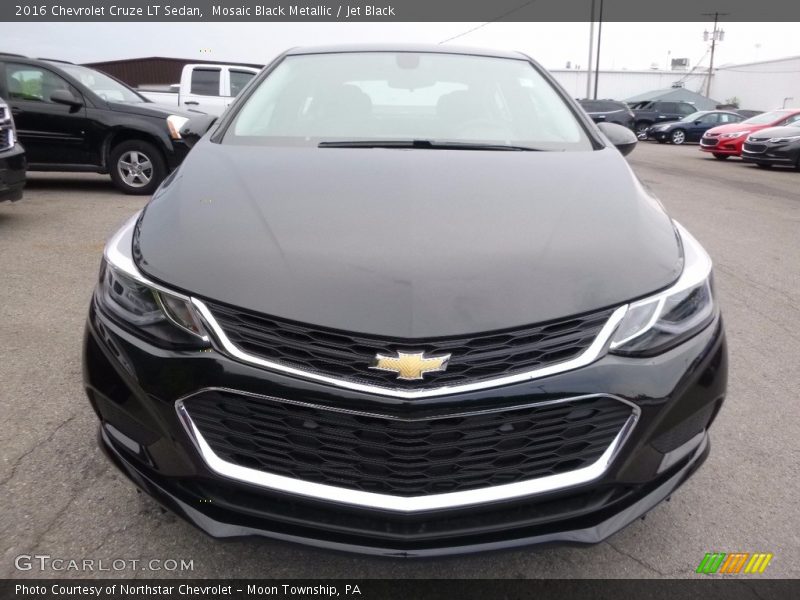 Mosaic Black Metallic / Jet Black 2016 Chevrolet Cruze LT Sedan