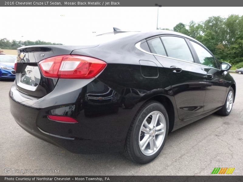 Mosaic Black Metallic / Jet Black 2016 Chevrolet Cruze LT Sedan