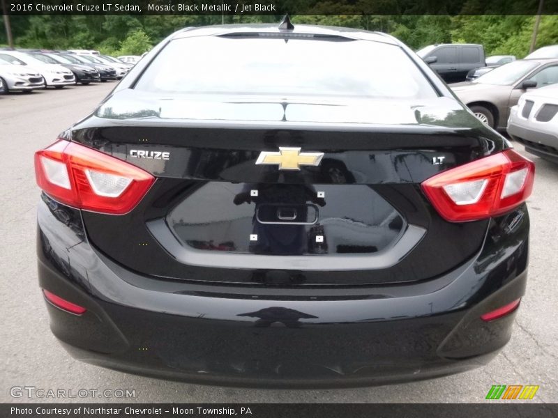 Mosaic Black Metallic / Jet Black 2016 Chevrolet Cruze LT Sedan