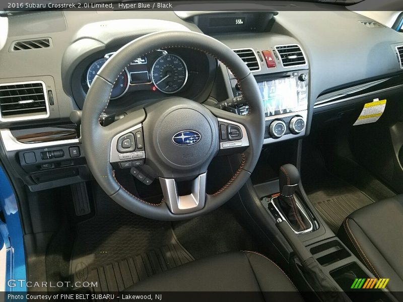  2016 Crosstrek 2.0i Limited Black Interior