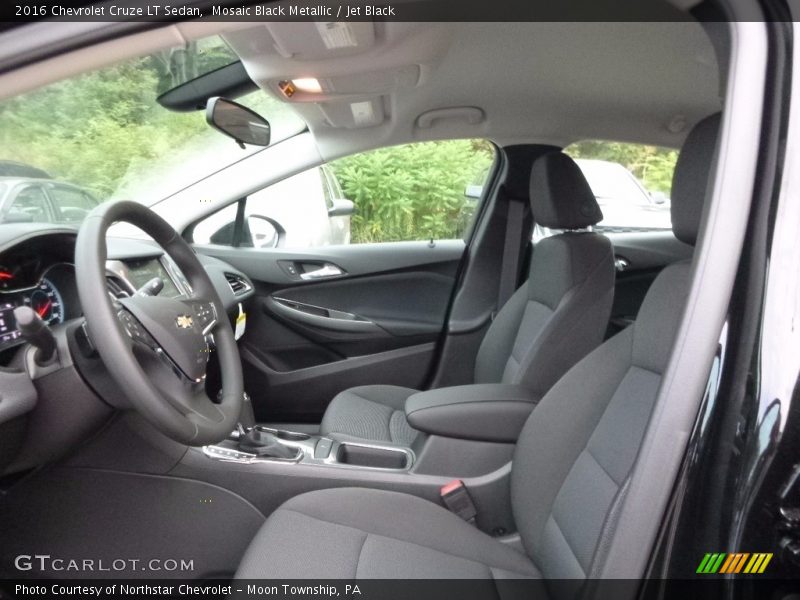 Mosaic Black Metallic / Jet Black 2016 Chevrolet Cruze LT Sedan