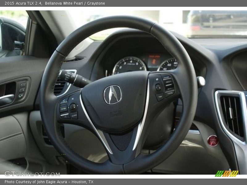 Bellanova White Pearl / Graystone 2015 Acura TLX 2.4
