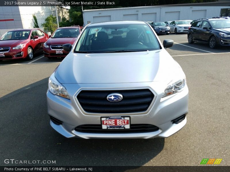 Ice Silver Metallic / Slate Black 2017 Subaru Legacy 2.5i Premium