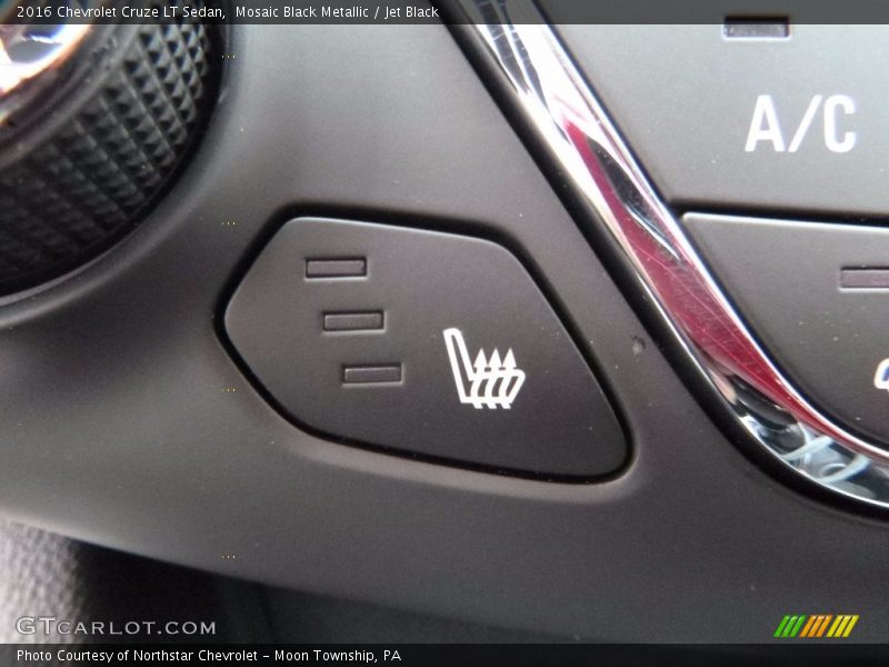 Mosaic Black Metallic / Jet Black 2016 Chevrolet Cruze LT Sedan