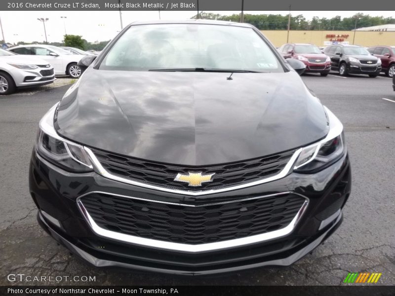 Mosaic Black Metallic / Jet Black 2016 Chevrolet Cruze LT Sedan