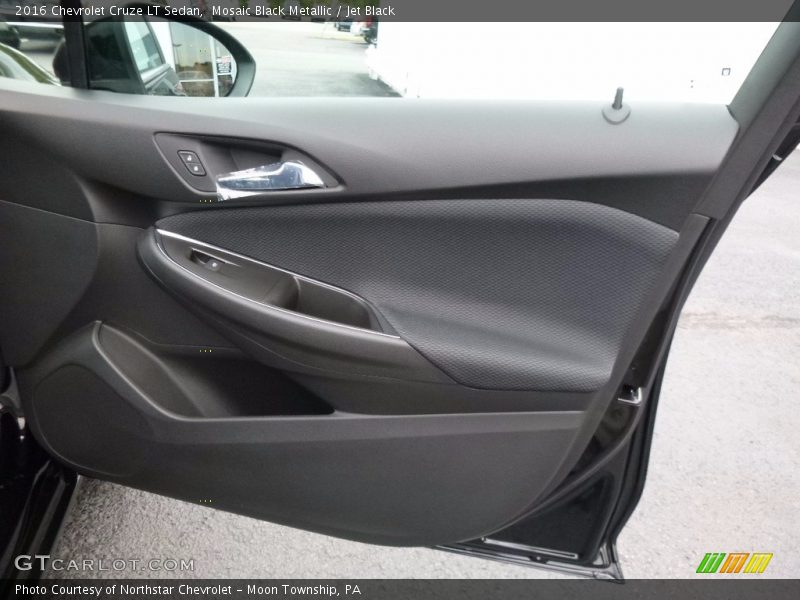 Mosaic Black Metallic / Jet Black 2016 Chevrolet Cruze LT Sedan