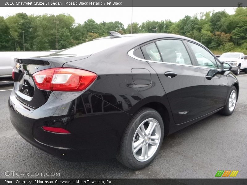 Mosaic Black Metallic / Jet Black 2016 Chevrolet Cruze LT Sedan