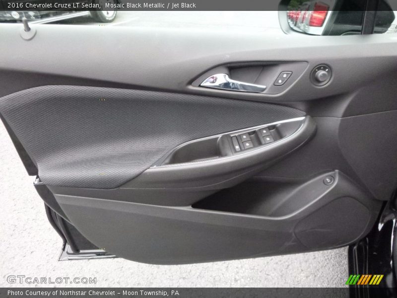 Mosaic Black Metallic / Jet Black 2016 Chevrolet Cruze LT Sedan