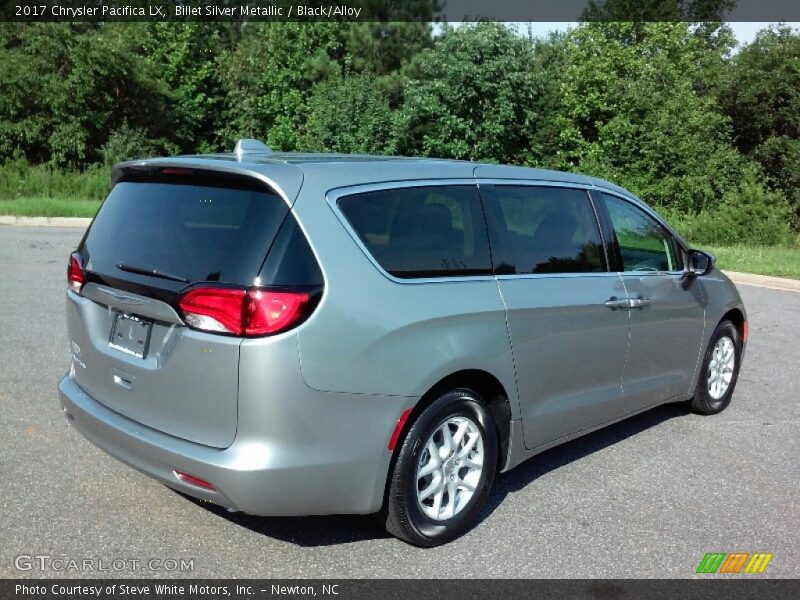 Billet Silver Metallic / Black/Alloy 2017 Chrysler Pacifica LX