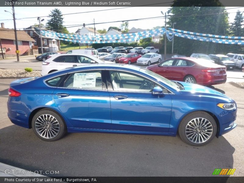  2017 Fusion Titanium AWD Lightning Blue