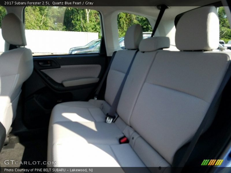 Quartz Blue Pearl / Gray 2017 Subaru Forester 2.5i
