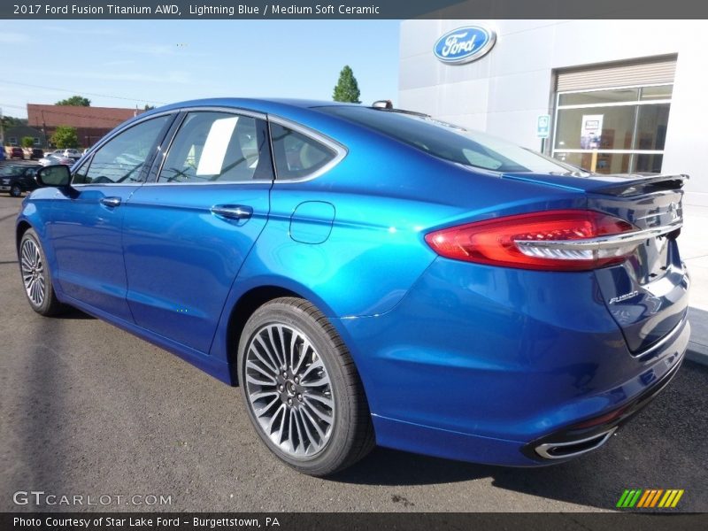  2017 Fusion Titanium AWD Lightning Blue