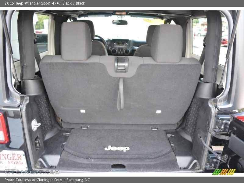 Black / Black 2015 Jeep Wrangler Sport 4x4