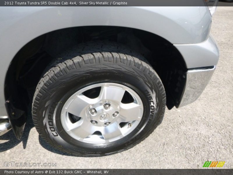 Silver Sky Metallic / Graphite 2012 Toyota Tundra SR5 Double Cab 4x4
