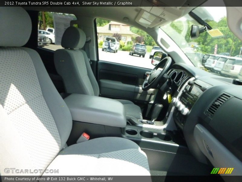 Silver Sky Metallic / Graphite 2012 Toyota Tundra SR5 Double Cab 4x4
