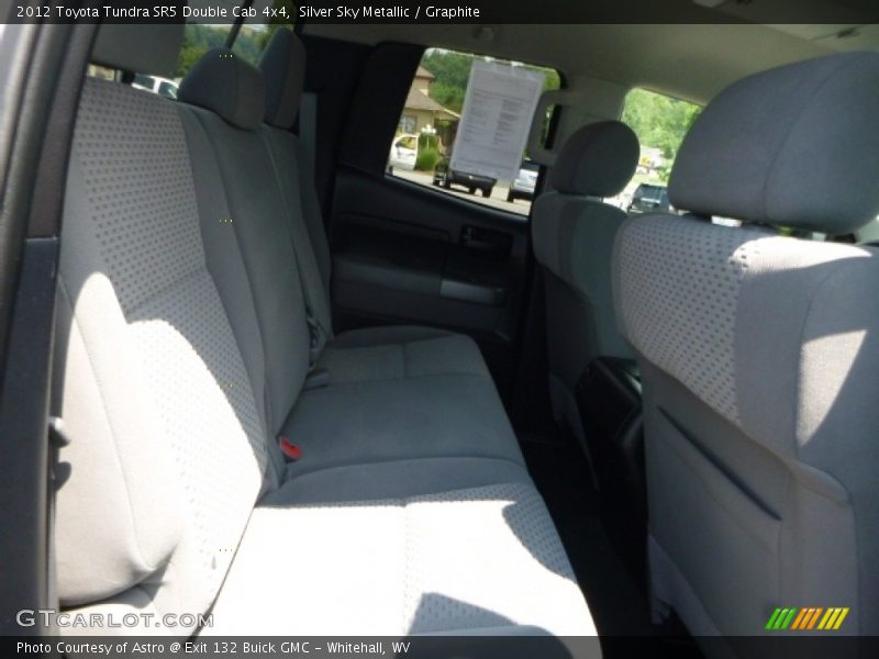 Silver Sky Metallic / Graphite 2012 Toyota Tundra SR5 Double Cab 4x4