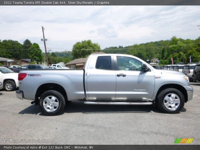 Silver Sky Metallic / Graphite 2012 Toyota Tundra SR5 Double Cab 4x4