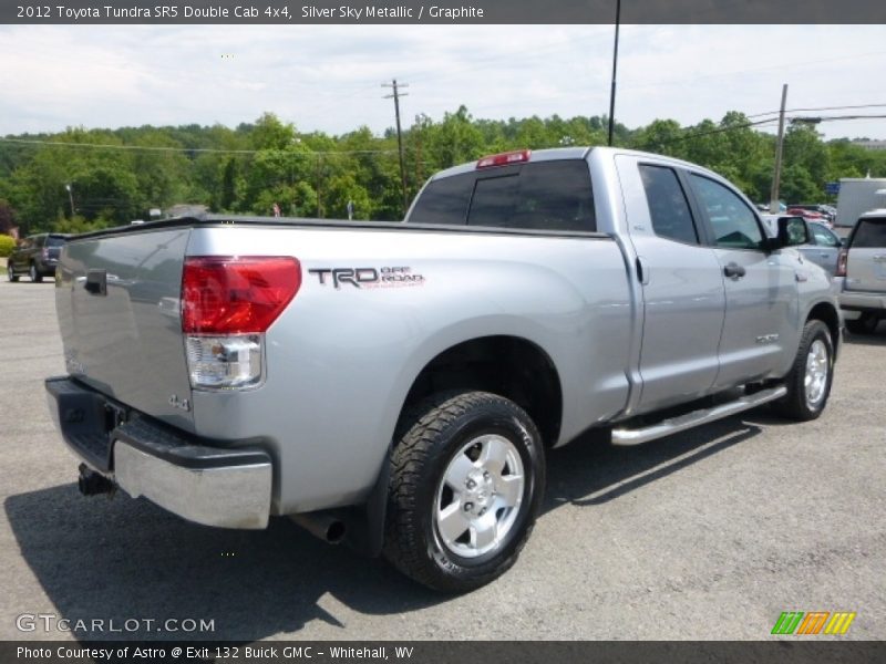 Silver Sky Metallic / Graphite 2012 Toyota Tundra SR5 Double Cab 4x4