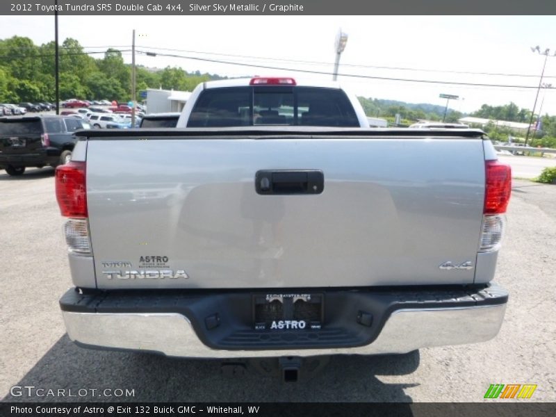Silver Sky Metallic / Graphite 2012 Toyota Tundra SR5 Double Cab 4x4