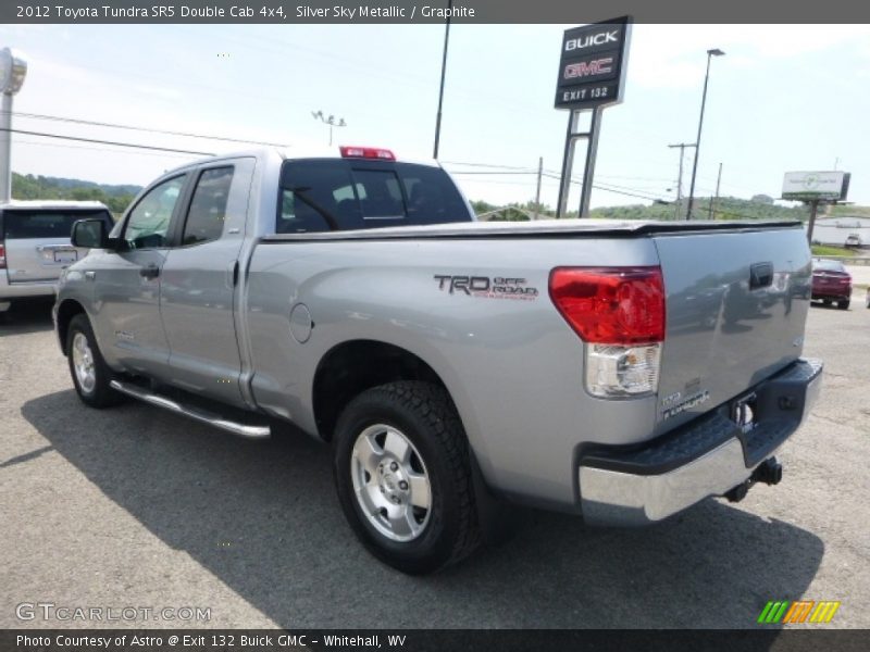 Silver Sky Metallic / Graphite 2012 Toyota Tundra SR5 Double Cab 4x4