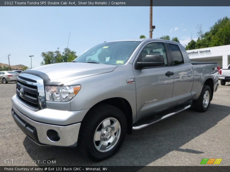 Front 3/4 View of 2012 Tundra SR5 Double Cab 4x4