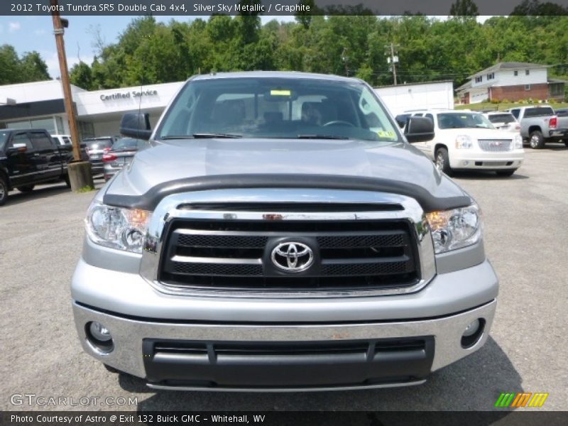 Silver Sky Metallic / Graphite 2012 Toyota Tundra SR5 Double Cab 4x4