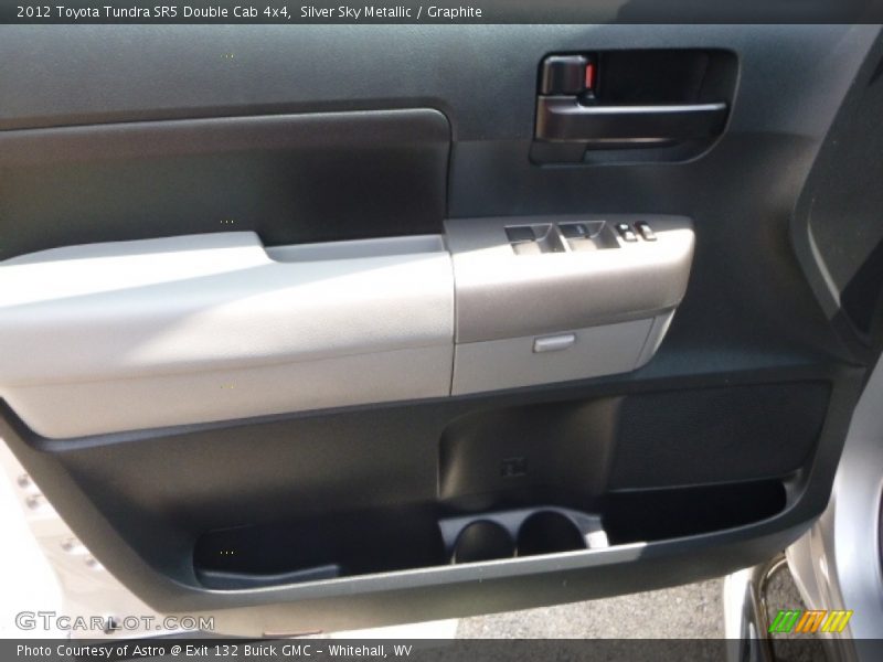 Silver Sky Metallic / Graphite 2012 Toyota Tundra SR5 Double Cab 4x4