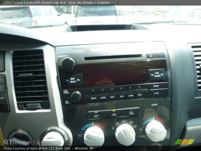 Silver Sky Metallic / Graphite 2012 Toyota Tundra SR5 Double Cab 4x4
