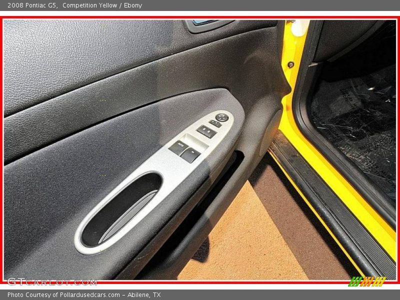 Competition Yellow / Ebony 2008 Pontiac G5